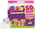 Papier toaletowy 50R MIŚKI 3W - 200 Rolek Miśki