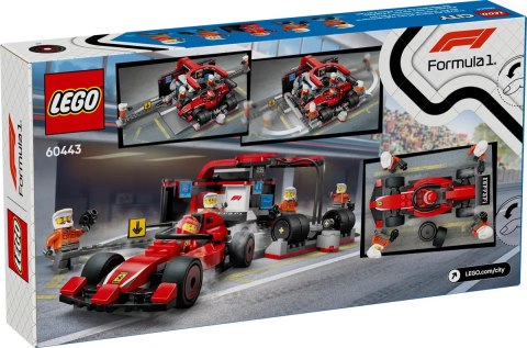 60443 - LEGO City - F1® Pit stop i mechanicy z bolidem Ferrari LEGO 60443 - LEGO City - F1® Pit stop i mechanicy z bolidem Ferrari LEGO