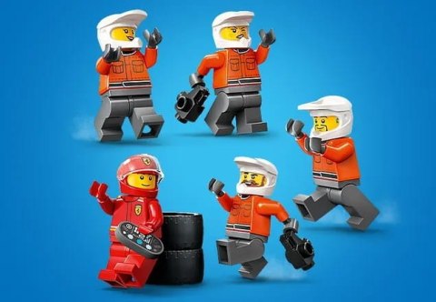 60443 - LEGO City - F1® Pit stop i mechanicy z bolidem Ferrari LEGO 60443 - LEGO City - F1® Pit stop i mechanicy z bolidem Ferrari LEGO