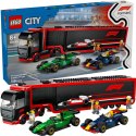 60445 - LEGO City - F1® Ciężarówka z bolidami RB20 i AMR24 F1® LEGO