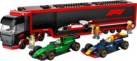 60445 - LEGO City - F1® Ciężarówka z bolidami RB20 i AMR24 F1® LEGO 60445 - LEGO City - F1® Ciężarówka z bolidami RB20 i AMR24 F1® LEGO
