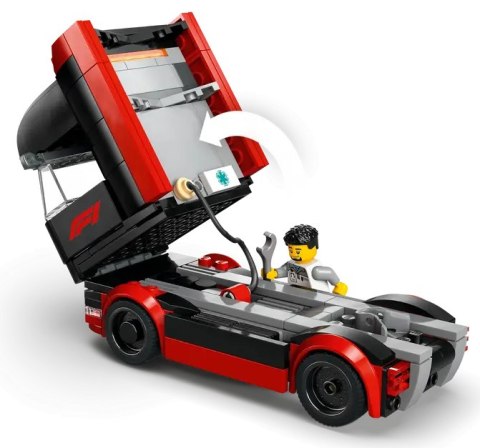 60445 - LEGO City - F1® Ciężarówka z bolidami RB20 i AMR24 F1® LEGO 60445 - LEGO City - F1® Ciężarówka z bolidami RB20 i AMR24 F1® LEGO