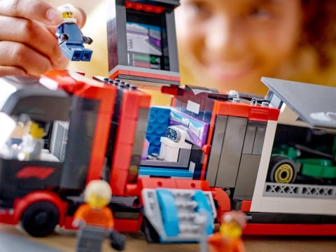 60445 - LEGO City - F1® Ciężarówka z bolidami RB20 i AMR24 F1® LEGO 60445 - LEGO City - F1® Ciężarówka z bolidami RB20 i AMR24 F1® LEGO
