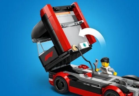 60445 - LEGO City - F1® Ciężarówka z bolidami RB20 i AMR24 F1® LEGO 60445 - LEGO City - F1® Ciężarówka z bolidami RB20 i AMR24 F1® LEGO
