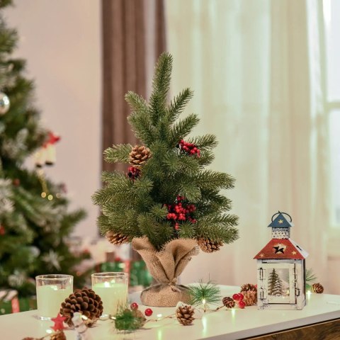 Choinka Sztuczna Mini Z Ozdobami 55 Gałęzi 50 cm PAKO 830-386 PAKO Choinka Sztuczna Mini Z Ozdobami 55 Gałęzi 50 cm PAKO 830-386 PAKO