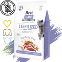 SUCHA KARMA DLA KOTA KACZKA Z INDYKIEM BRIT CARE CAT STERILIZED WEIGHT 2KG