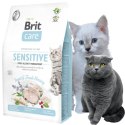 SUCHA KARMA DLA KOTA Z ALERGIĄ BRIT CARE CAT INSECT & HERRING ŚLEDŹ 2KG
