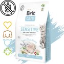 SUCHA KARMA DLA KOTA Z ALERGIĄ BRIT CARE CAT INSECT & HERRING ŚLEDŹ 2KG