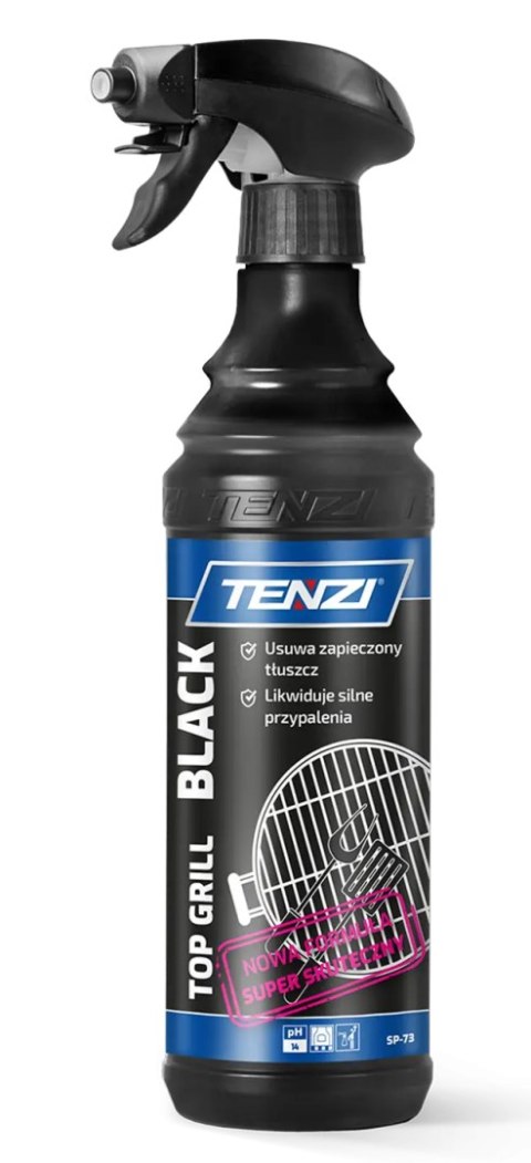 TENZI TOP GRILL BLACK Środek Do Czyszczenia Grilla Piekarnika Rusztu Okapów 600 ml TENZI TENZI TOP GRILL BLACK Środek Do Czyszczenia Grilla Piekarnika Rusztu Okapów 600 ml TENZI