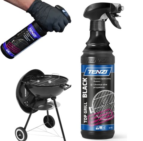 TENZI TOP GRILL BLACK Środek Do Czyszczenia Grilla Piekarnika Rusztu Okapów 600 ml TENZI TENZI TOP GRILL BLACK Środek Do Czyszczenia Grilla Piekarnika Rusztu Okapów 600 ml TENZI