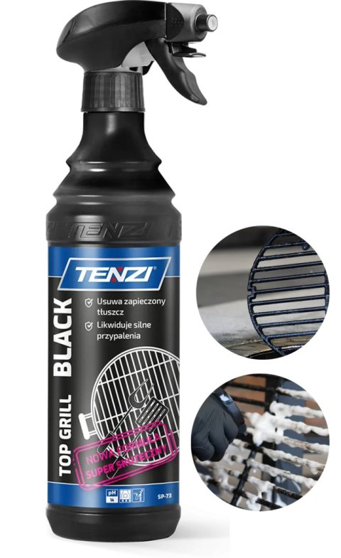 TENZI TOP GRILL BLACK Środek Do Czyszczenia Grilla Piekarnika Rusztu Okapów 600 ml TENZI TENZI TOP GRILL BLACK Środek Do Czyszczenia Grilla Piekarnika Rusztu Okapów 600 ml TENZI
