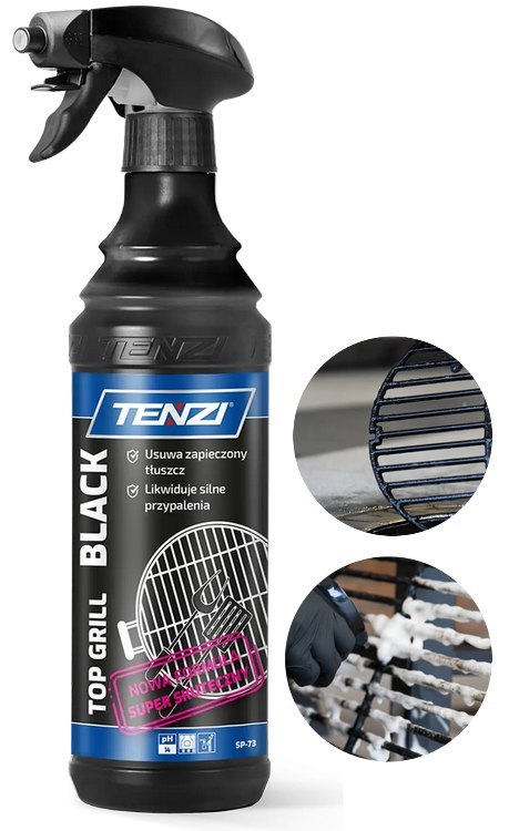 TENZI TOP GRILL BLACK Środek Do Czyszczenia Grilla Piekarnika Rusztu Okapów 600 ml TENZI TENZI TOP GRILL BLACK Środek Do Czyszczenia Grilla Piekarnika Rusztu Okapów 600 ml TENZI