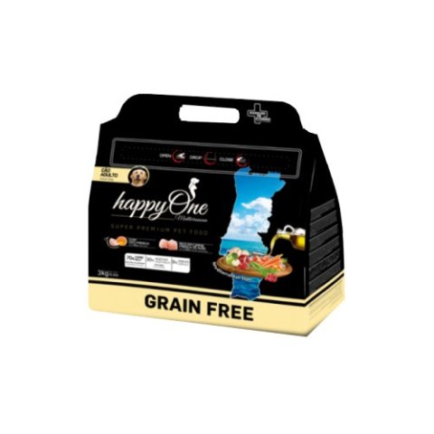 PRÓBKA HappyOne Grain-Free Mediterraneum Adult dla psów dorosłych Super Premium 60g HappyOne Meditteraneum PRÓBKA HappyOne Grain-Free Mediterraneum Adult dla psów dorosłych Super Premium 60g HappyOne Meditteraneum