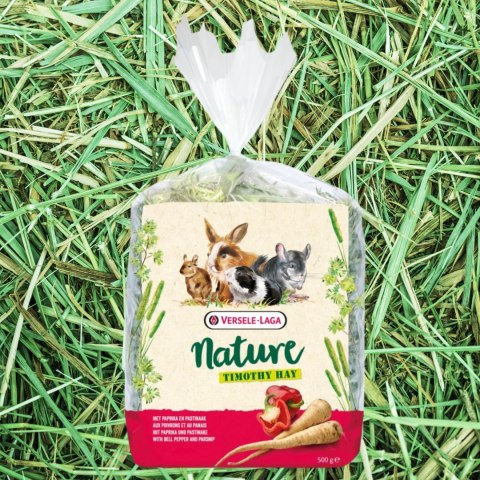 Siano Tymotkowe z papryką i pasternakiem 500g VERSELE-LAGA Timothy Hay Siano Tymotkowe z papryką i pasternakiem 500g VERSELE-LAGA Timothy Hay