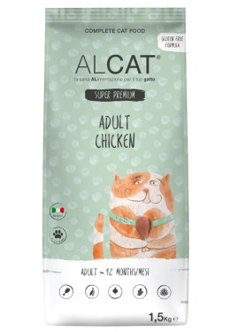 ALCAT Adult CHICKEN karma dla kotów dorosłych na bazie kurczaka 1,5 kg ALCAT