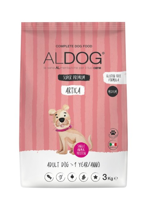 ALDOG Artica M&L karma monobiałkowa łosoś 3 kg ALDOG