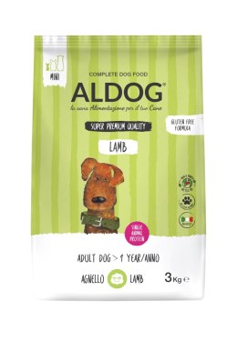 ALDOG Lamb MINI karma monobiałkowa jagnięcina 3 kg ALDOG