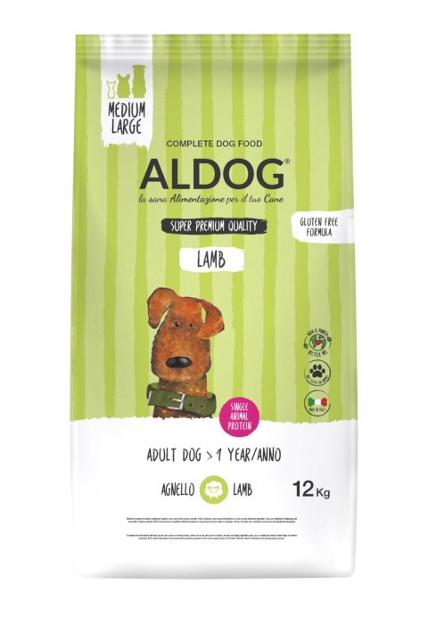 ALDOG Lamb M&L karma monobiałkowa jagnięcina 12 kg ALDOG