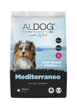 ALDOG Low Grain MEDITERRANEO karma monobiałkowa ryba 3 kg ALDOG