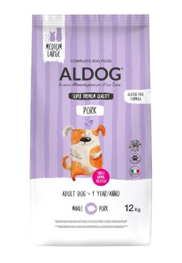 ALDOG Pork M&L karma monobiałkowa wieprzowina 12 kg ALDOG