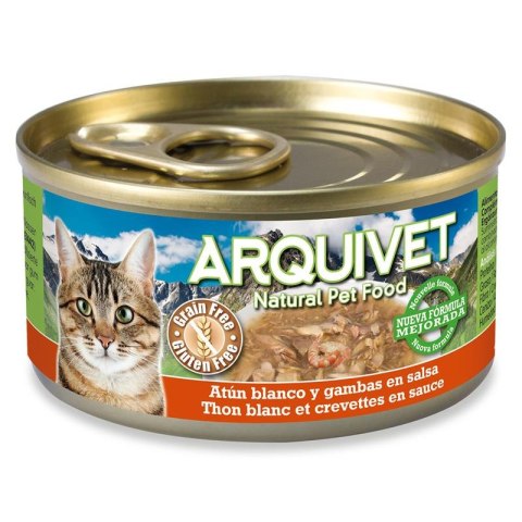 Arquivet Puszka dla kota o smaku tuńczyka i krewetek 24 x 80 g Arquivet Arquivet Puszka dla kota o smaku tuńczyka i krewetek 24 x 80 g Arquivet