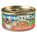 Arquivet Puszka dla kota o smaku tuńczyka i łososia 24 x 80 g Arquivet