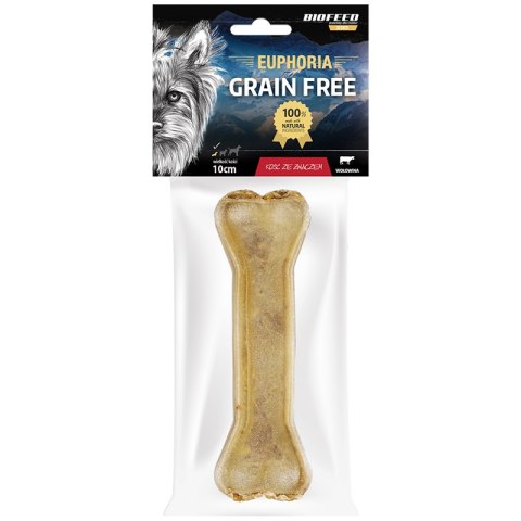 EUPHORIA SNACKS PREMIUM Kość ze żwaczem 12 cm BIOFEED EUPHORIA SNACKS PREMIUM Kość ze żwaczem 12 cm BIOFEED