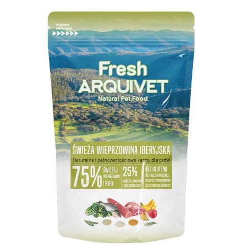 PRÓBKA ARQUIVET FRESH Półwilgotna karma dla psa wieprzowina iberyjska i ryba oceaniczna 100g Arquivet Fresh PRÓBKA ARQUIVET FRESH Półwilgotna karma dla psa wieprzowina iberyjska i ryba oceaniczna 100g Arquivet Fresh