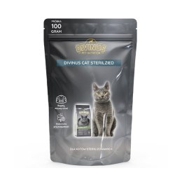 PRÓBKA Divinus Cat Sterilized dla kotów sterylizowanych 100 g Divinus