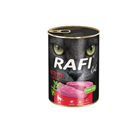 Rafi Cat karma bezzbożowa z cielęciną 400 g Rafi Rafi Cat karma bezzbożowa z cielęciną 400 g Rafi