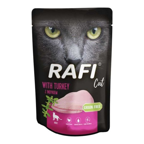 Rafi Cat saszetka indyk 10 x 100 g Rafi Rafi Cat saszetka indyk 10 x 100 g Rafi