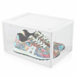 3x BOX NA BUTY ORGANIZER PUDEŁKO BIAŁE Bituxx
