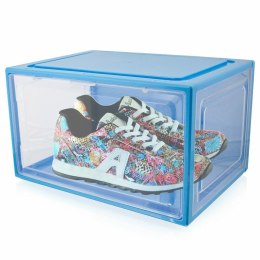 3x BOX NA BUTY ORGANIZER PUDEŁKO NIEBIESKIE Bituxx