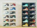 3x BOX NA BUTY ORGANIZER PUDEŁKO NIEBIESKIE Bituxx