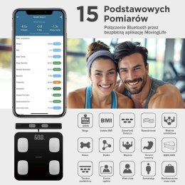 ANALITYCZNA WAGA ŁAZIENKOWA SMART IOS ANDROID KLAUSBERG KB-7852 KLAUSBERG