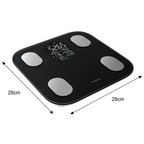 ANALITYCZNA WAGA ŁAZIENKOWA SMART IOS ANDROID KLAUSBERG KB-7854 KLAUSBERG ANALITYCZNA WAGA ŁAZIENKOWA SMART IOS ANDROID KLAUSBERG KB-7854 KLAUSBERG