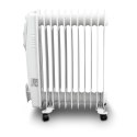 BITUXX Elektryczny grzejnik olejowy 2500 W 11 żeber biały Bituxx
