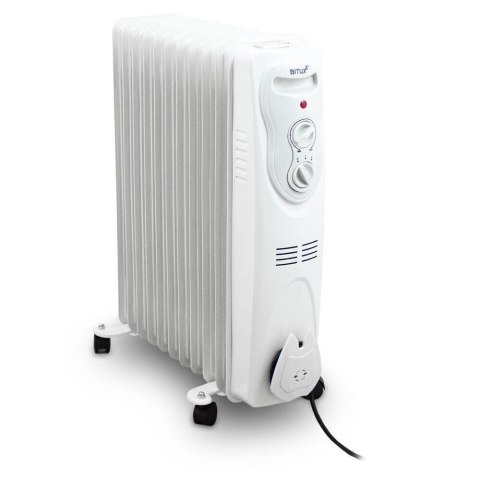 BITUXX Elektryczny grzejnik olejowy 2500 W 11 żeber biały Bituxx BITUXX Elektryczny grzejnik olejowy 2500 W 11 żeber biały Bituxx