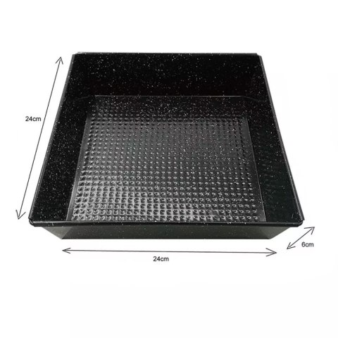 BLACHA FORMA DO CIASTA 24x24 cm KINGHOFF KH-1774 KINGHOFF BLACHA FORMA DO CIASTA 24x24 cm KINGHOFF KH-1774 KINGHOFF