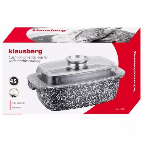 BRYTFANNA CERAMICZNA 32cm Z POKRYWĄ KLAUSBERG KB-7365 KLAUSBERG BRYTFANNA CERAMICZNA 32cm Z POKRYWĄ KLAUSBERG KB-7365 KLAUSBERG