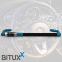 Blokada Pedału Hamulca i Kierownicy Bituxx 78 cm Zamek Szyfrowy Stal Bituxx