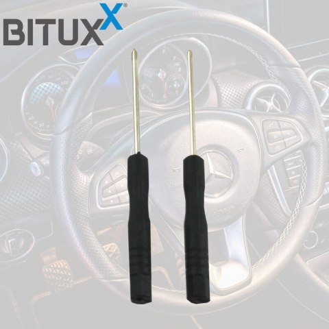 Blokada Pedału Hamulca i Kierownicy Bituxx 78 cm Zamek Szyfrowy Stal Bituxx Blokada Pedału Hamulca i Kierownicy Bituxx 78 cm Zamek Szyfrowy Stal Bituxx