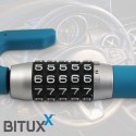 Blokada Pedału Hamulca i Kierownicy Bituxx 78 cm Zamek Szyfrowy Stal Bituxx