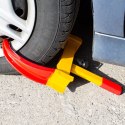 Blokada na Koła Samochodowe Stalowa Regulowana 18-29 cm Odporna na Warunki Bituxx
