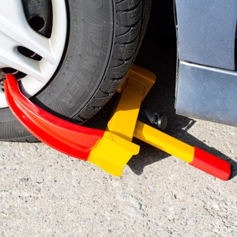 Blokada na Ko艂a Samochodowe Stalowa Regulowana 18-29 cm Odporna na Warunki Bituxx Blokada na Ko艂a Samochodowe Stalowa Regulowana 18-29 cm Odporna na Warunki Bituxx