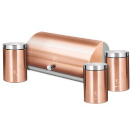 CHLEBAK Z ZESTAWEM POJEMNIKÓW BERLINGER HAUS BH-6730 ROSE GOLD BERLINGER HAUS