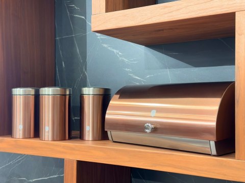 CHLEBAK Z ZESTAWEM POJEMNIKÓW BERLINGER HAUS BH-6730 ROSE GOLD BERLINGER HAUS CHLEBAK Z ZESTAWEM POJEMNIKÓW BERLINGER HAUS BH-6730 ROSE GOLD BERLINGER HAUS