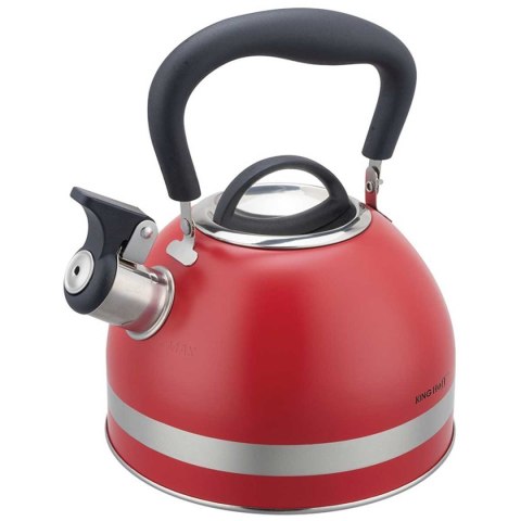 CZAJNIK 1,8L Z GWIZDKIEM KINGHOFF KH-1853 CZERWONY KINGHOFF CZAJNIK 1,8L Z GWIZDKIEM KINGHOFF KH-1853 CZERWONY KINGHOFF