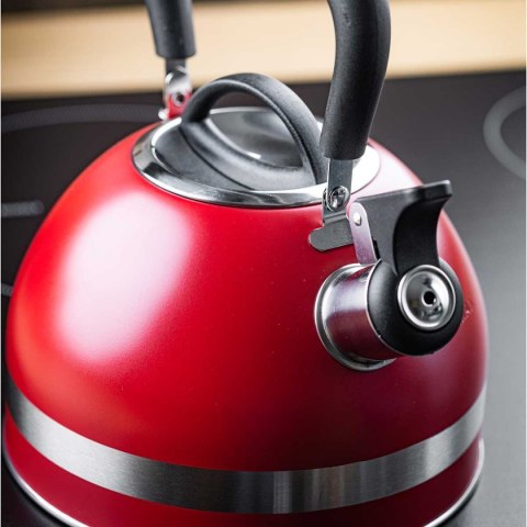 CZAJNIK 1,8L Z GWIZDKIEM KINGHOFF KH-1853 CZERWONY KINGHOFF CZAJNIK 1,8L Z GWIZDKIEM KINGHOFF KH-1853 CZERWONY KINGHOFF