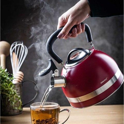 CZAJNIK 1,8L Z GWIZDKIEM KINGHOFF KH-1853 CZERWONY KINGHOFF CZAJNIK 1,8L Z GWIZDKIEM KINGHOFF KH-1853 CZERWONY KINGHOFF